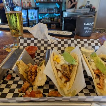 Memorial Tacos - Fish, shrimp and chicken basil tacos. Their tacos creation is amazing and delicious. Highly recommend them. - Tacos Near Me - Houston, Texas Memorial Tacos - Fish, shrimp and chicken basil tacos. Their tacos creation is amazing and delicious. Highly recommend them. - Tacos Near Me - Houston, Texas