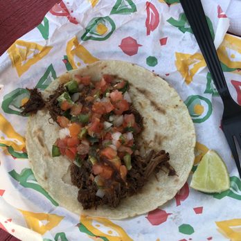 Lily's Little Mexico - Barbacoa taco - Food Trucks Near Me - Chincoteague, Virginia