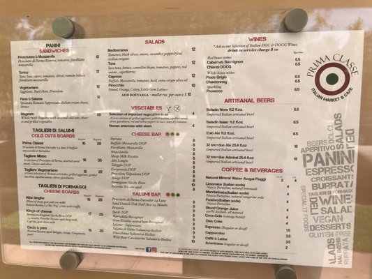 Menu photo 7 Prima Classe Miami Beach, FL
