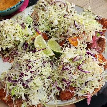 NIDO's BackYard - Fish Tacos and a sneak peak of the Queso Contigo. - Mexican Near Me - Oakland, California NIDO's BackYard - Fish Tacos and a sneak peak of the Queso Contigo. - Mexican Near Me - Oakland, California