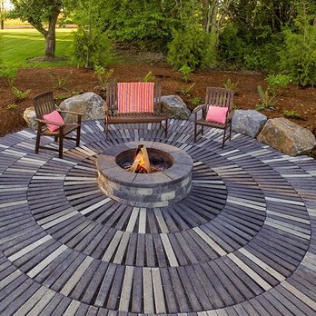 Western Interlock - What You Need to Set the Stage for Outdoor Living a Villa Fire Pit - Masonry/Concrete Near Me - Rickreall, Oregon
