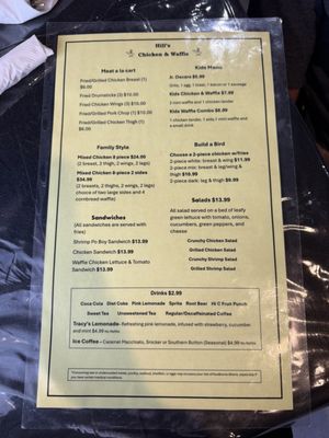 Menu photo 1 Hill’s Chicken And Waffle Edgewater, FL Menu photo 1 Hill’s Chicken And Waffle Edgewater, FL