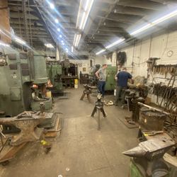 Bridgetown Forge - Some of the machines in the shop!