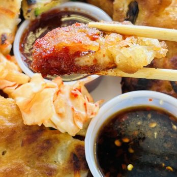 Asian Pear - Add soy sauce to their pancake sauce = - Korean Near Me - Albuquerque, New Mexico