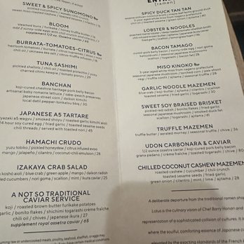 Lotus Noodle Bar - Ramen Near Me - St. Augustine, Florida