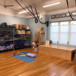 Community Yoga + Wellness - We have all the props you need for an Iyengar Yoga class.