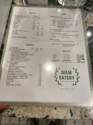 Menu photo 1 Diem Eatery Brooklyn, NY