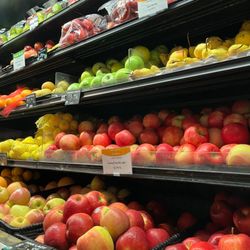Moscow Food Co-op - Showcasing a variety of local and organic apples in our produce department.