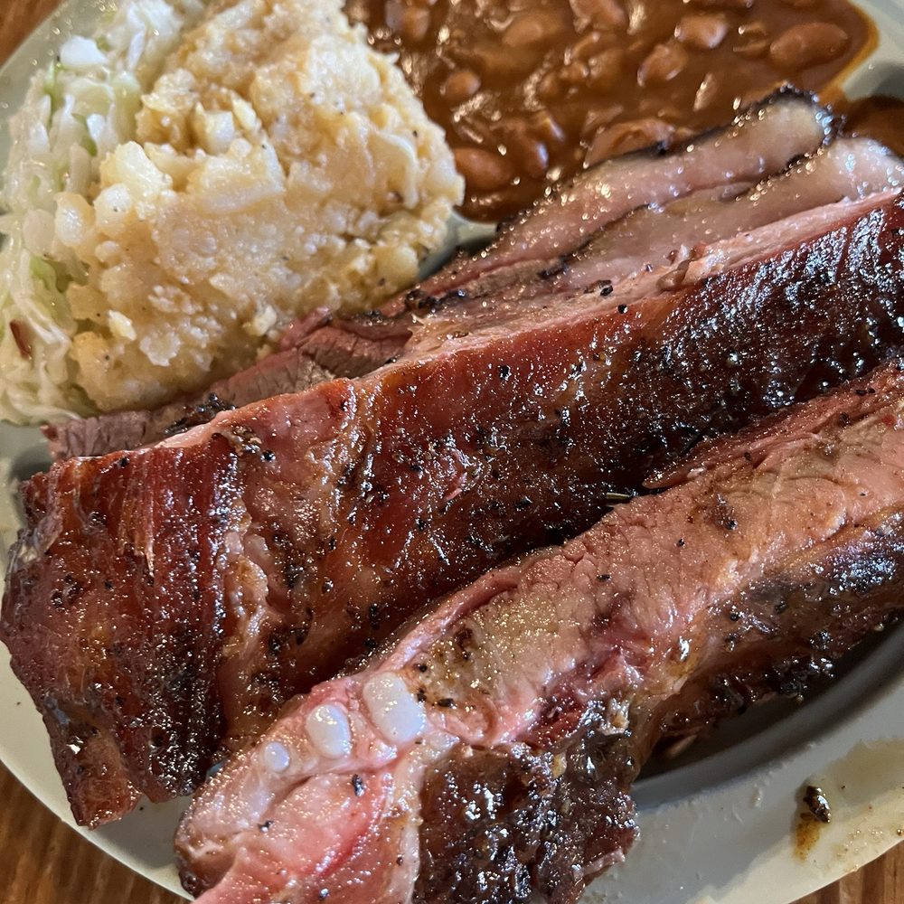 BBQ Pork Ribs Plate