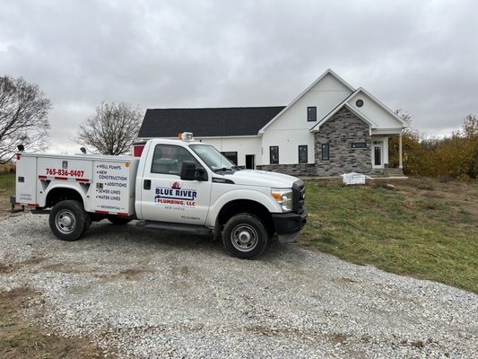 Blue River Plumbing Logo