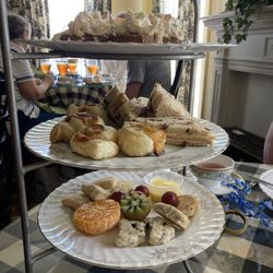 Greenwood Country Tearoom - Sandwich tier