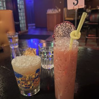 Nickel City - The pink drink is their disco dust mocktail - Bars Near Me - Fort Worth, Texas
