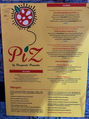 Menu photo 1 Piz Milan, MI Menu photo 1 Piz Milan, MI