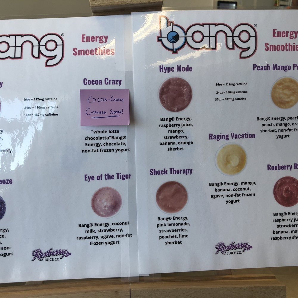 Bang smoothies Bang smoothies