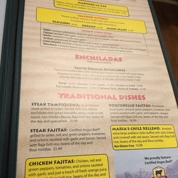 Miguel's Baja Grill - Menu 2 of 3 - Mexican Near Me - Moab, Utah