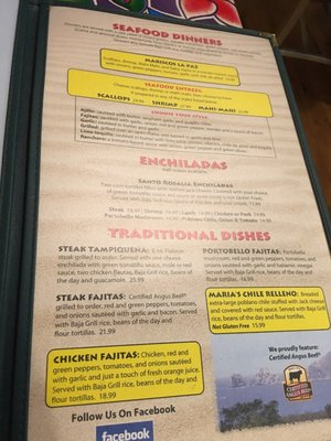 Menu photo 8 Miguel's Baja Grill Moab, UT