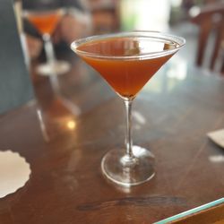 New Chiang Mai Thai Cuisine - Tiger Lily is a drink to remember. Liliko'i purée, Thai tea, ginger liqueur, and tequila. Ono and oh yes.
