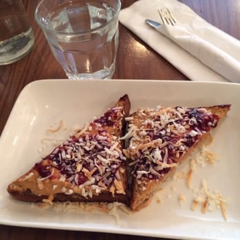 Little Collins - Peanut Butter Jam And toasted Coconut. I could make at home. - Coffee & Tea Near Me - New York, New York Little Collins - Peanut Butter Jam And toasted Coconut. I could make at home. - Coffee & Tea Near Me - New York, New York