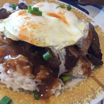 808 Grindz Cafe - Steak and egg Moco - Cafes Near Me - Lahaina, Hawaii