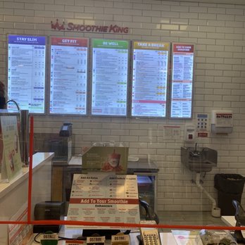 Smoothie King - Menu - Juice Bars & Smoothies Near Me - Grovetown, Georgia