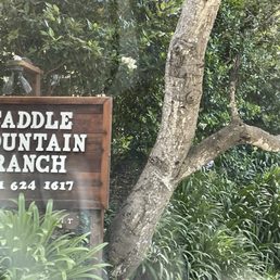 Entrance to Saddle Mountain Ranch