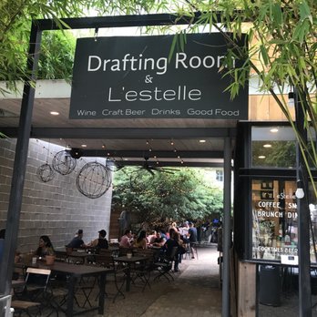 The Drafting Room - Outdoor patio is cute - Wine Bars Near Me - Austin, Texas The Drafting Room - Outdoor patio is cute - Wine Bars Near Me - Austin, Texas