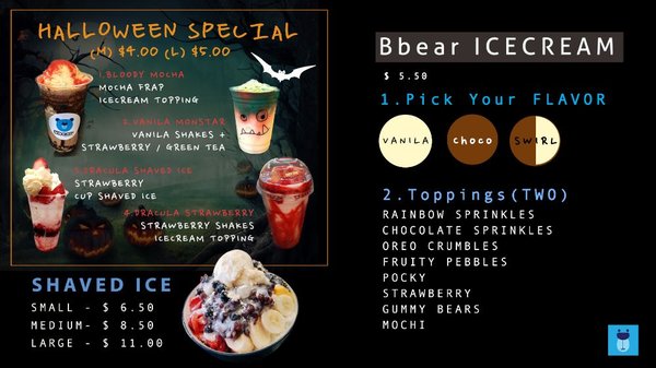Menu photo 6 Bbear Cafe Las Vegas, NV