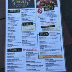 River Street Ale House - Menu