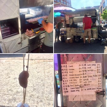 Xinjiang BBQ Cart - Xinjiang BBQ cart menu and lamb kidney - Barbeque Near Me - Flushing, New York