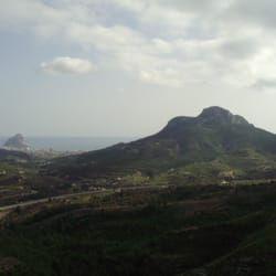 Restaurante Casa El Peón de Pinos - Blick von der Terrasse Richtung Calpe