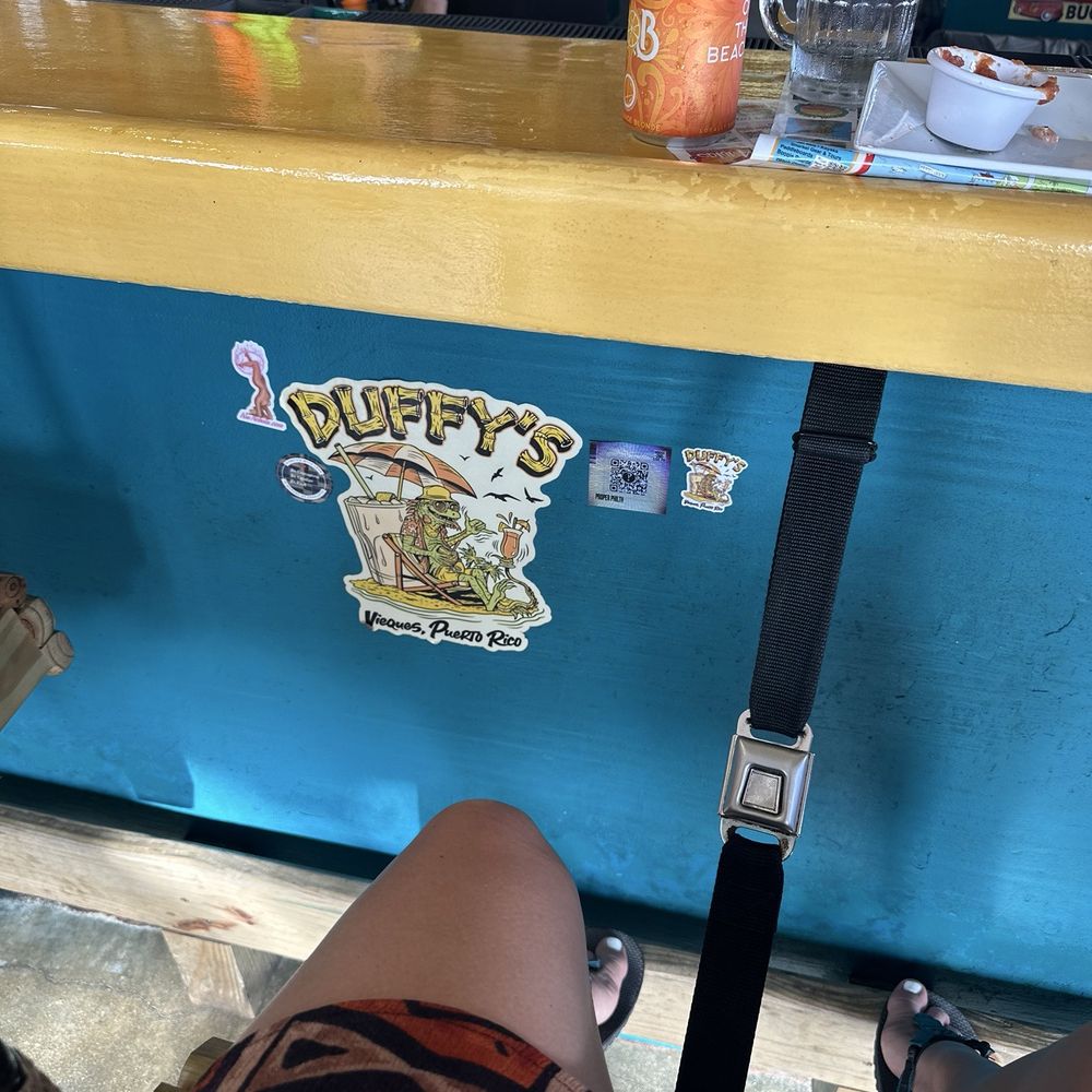 Duffy's - Buckle up for safety - Coffee & Tea Near Me - Vieques, Puerto Rico