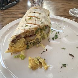 Breakfast Burrito w/ no Chorizo