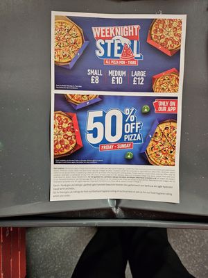 Menu photo 3 Domino's Pizza Cumbernauld, NLK