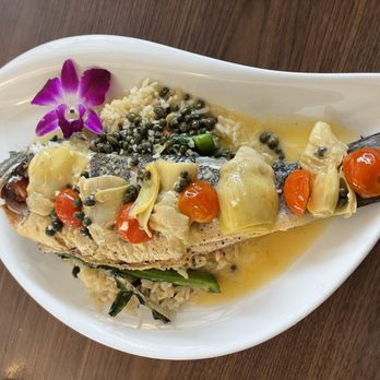 Mb Grille - Mediterranean Branzino - GET THIS!!! - Seafood Near Me - Torrance, California Mb Grille - Mediterranean Branzino - GET THIS!!! - Seafood Near Me - Torrance, California