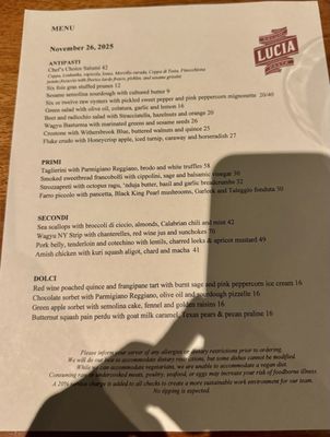 Menu photo 2 Lucia Dallas, TX