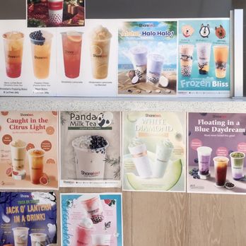 Sharetea - Menu (Seasonal Drinks) - Bubble Tea Near Me - Temecula, California