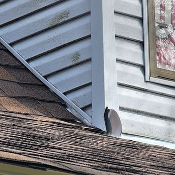Roofing World - Dog house with vinyl CUT to hold flashing. - Roofing Near Me - Birmingham, Alabama