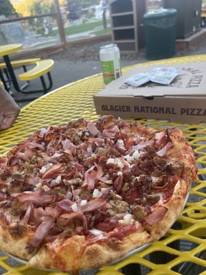 Glacier National Pizza by null