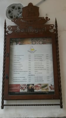 Menu photo 4 Bar Santos Córdoba, CO