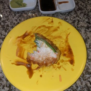 O2 Sushi - O2 popper- have to ask for this one but it's fire! - Conveyor Belt Sushi Near Me - Phoenix, Arizona O2 Sushi - O2 popper- have to ask for this one but it's fire! - Conveyor Belt Sushi Near Me - Phoenix, Arizona
