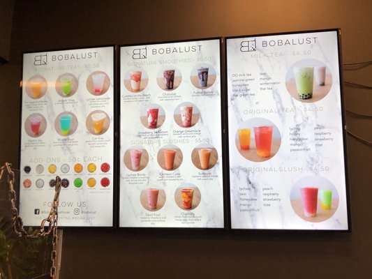 Menu photo 4 BobaLust Federal Way, WA