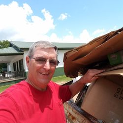 Williams Recycling - Dropping off cardboard!