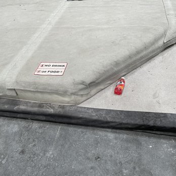 Rock Fitness - No food or drink with a used bottle right by the sign - Climbing Near Me - Wildomar, California Rock Fitness - No food or drink with a used bottle right by the sign - Climbing Near Me - Wildomar, California