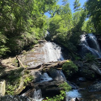 Anna Ruby Falls - Hiking Near Me - White, Georgia Anna Ruby Falls - Hiking Near Me - White, Georgia