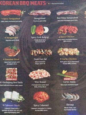 Menu photo 2 Gen Korean BBQ House San Jose, CA