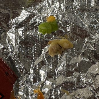 WaBa Grill - Black wire looking thing in the chicken. - Fast Food Near Me - Ontario, California