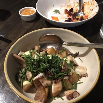 Annette - Octopus Patatas bravas and warm beets almost done! - Wine Bars Near Me - Aurora, Colorado