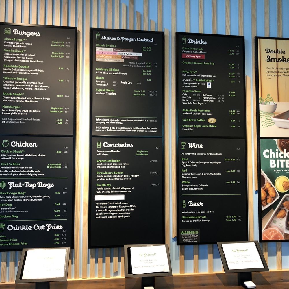 Shake Shack Long Beach - Menu - Burgers Near Me - Long Beach, California