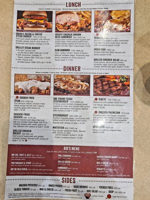 Menu photo 2 Iron Skillet Carlisle, PA