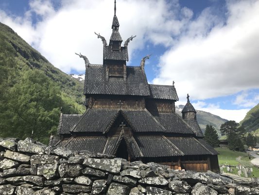 Borgund Stave Church by null